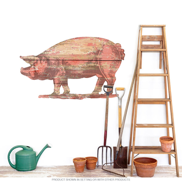 Pig Farm Animal Wall Decal