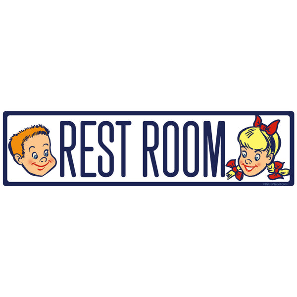 Family Rest Room Kids Wall Decal