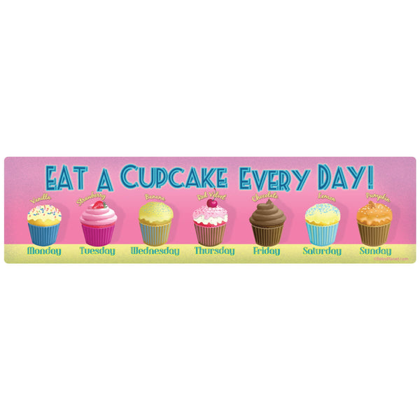 Eat A Cupcake Wall Decal
