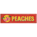 Peaches Farm Stand Red Label Wall Decal