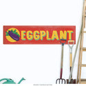 Eggplant Farm Stand Red Label Wall Decal