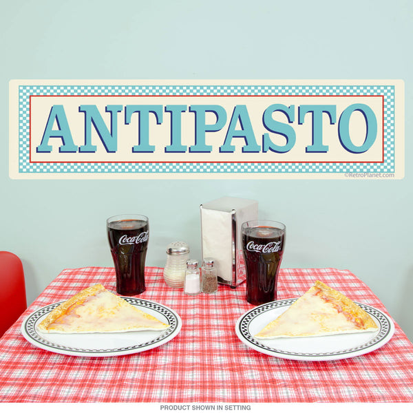 Antipasto Italian Food Wall Decal