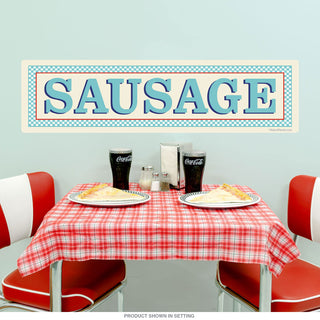 Sausage Italian Food Wall Decal