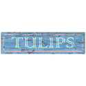 Tulips Flower Wood Look Wall Decal