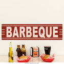 Barbecue Vintage-Style Wall Decal