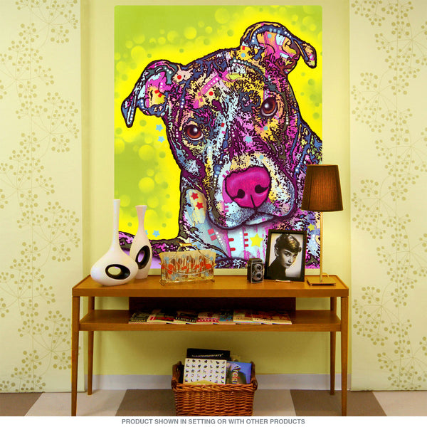 Pit Bull Brindle Dog Dean Russo Wall Decal