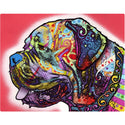 Mastiff Dog Dean Russo Pop Art Wall Decal