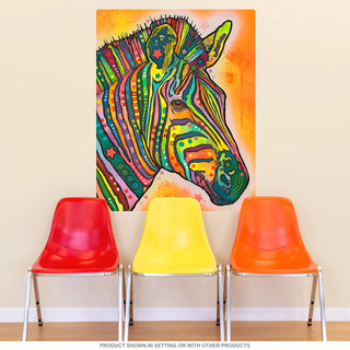 Zebra Dean Russo Pop Art Wall Decal