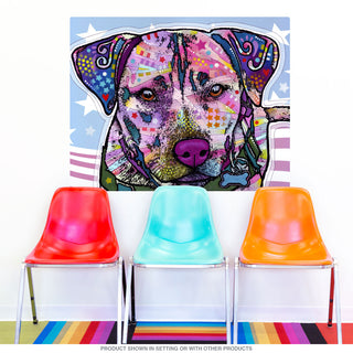 Pit Bull Dog Dakota Dean Russo Wall Decal