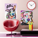 Baby Pit Bull Dog Dean Russo Pop Art Wall Decal