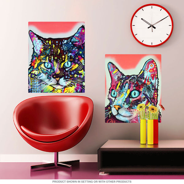 Curious Cat Dean Russo Pop Art Wall Decal