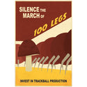 Silence The March Arcade Wall Decal