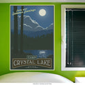 Camp Crystal Lake Friday 13th Wall Decal