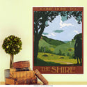 Shire Lord of the Rings LOTR Wall Decal