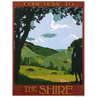 Shire Lord of the Rings LOTR Wall Decal