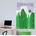 Emerald City Wizard of Oz Wall Decal