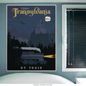 Transylvania Dracula Travel Ad Wall Decal