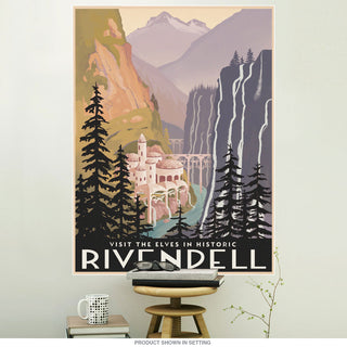 Rivendell Lord of the Rings LOTR Wall Decal
