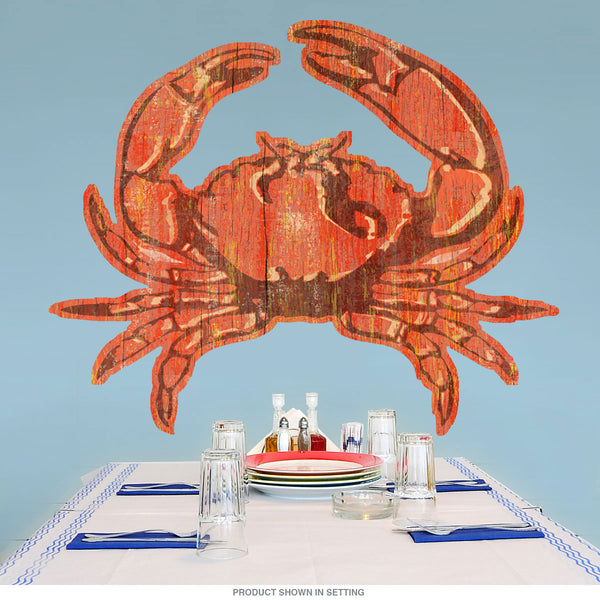 Crab Fresh Seafood Wall Decal