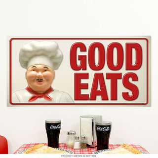 Good Eats Italian Chef Wall Decal