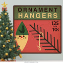 Chrismas Ornament Hangers Wall Decal