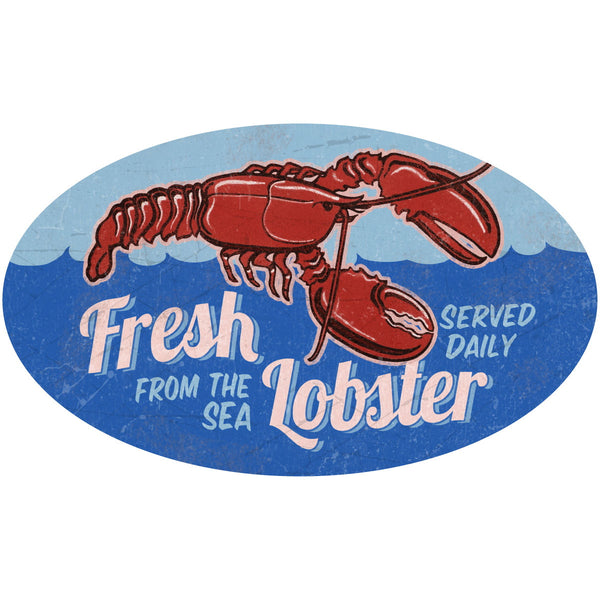 Lobster Fresh Seafood Daily Wall Decal