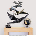 History of the Bomber Cut Out Wall Decal