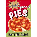 Pizza Pies By The Slice Wall Decal
