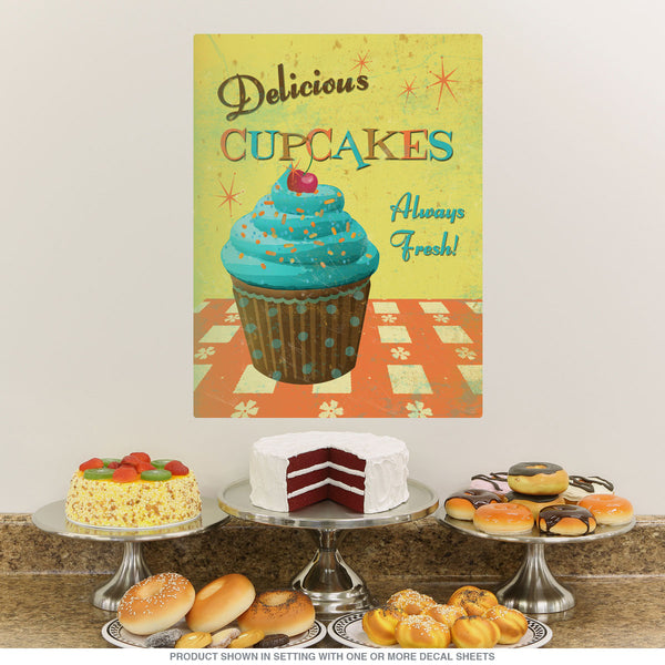 Delicious Cupcakes Wall Decal