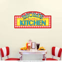 Moms Kitchen Open 24 Hours Wall Decal
