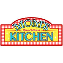 Moms Kitchen Open 24 Hours Wall Decal