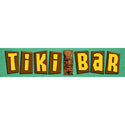 Tiki Bar Tropical Words Wall Decal