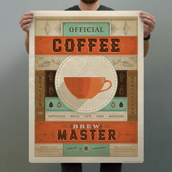 Coffee Brew Master Decal