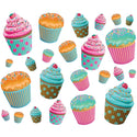 Cupcakes Assorted Wall Decal Set Of 26