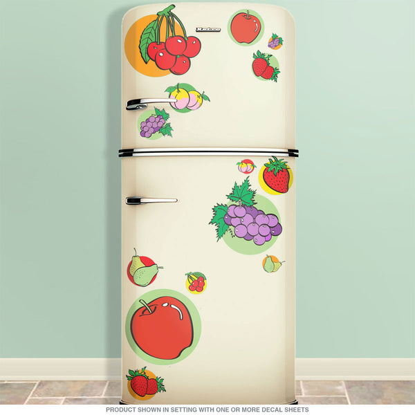 Farm Stand Fruit Wall Decals Large Set of 22 Assorted