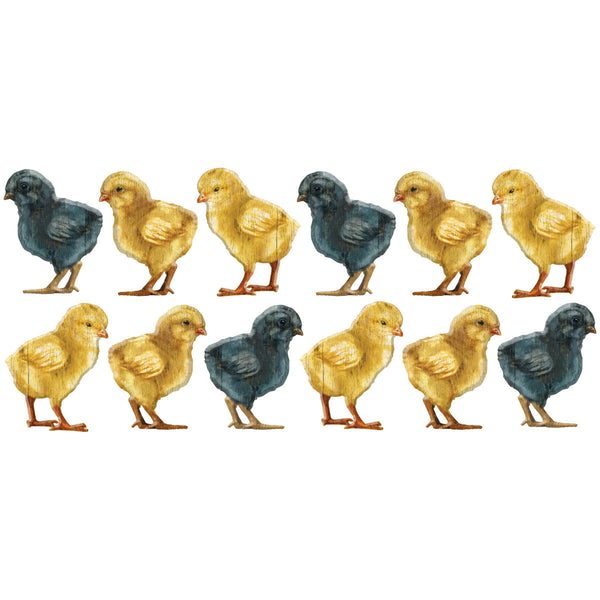 Little Baby Chicks Wall Decal Set Of 12