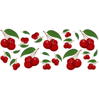 Cherry Bunches Wall Decals Large Set of 20