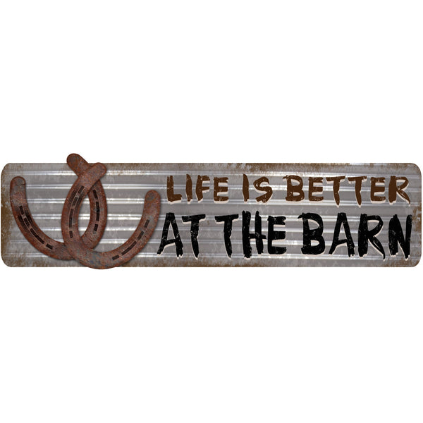 Life At The Barn Horseshoes Wall Decal