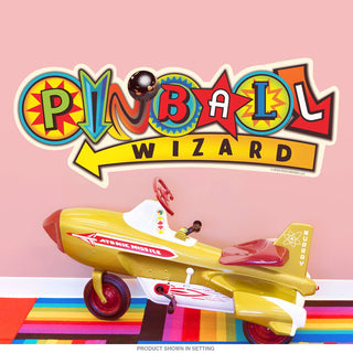 Pinball Wizard Symbols Arcade Wall Decal