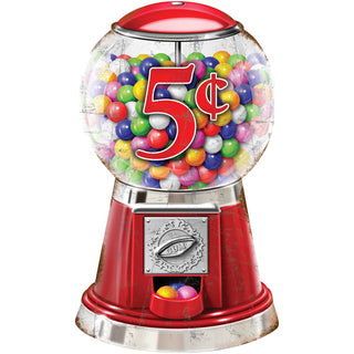 Gumball Machine Candy Kitchen Wall Decal