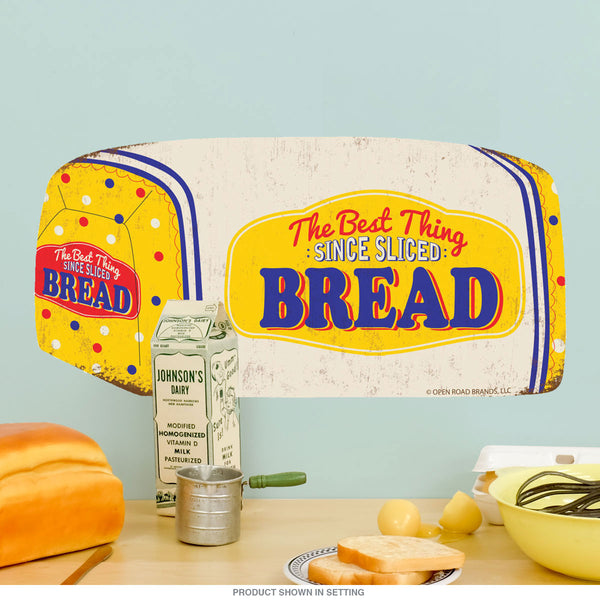 Sliced Bread Best Thing Wall Decal