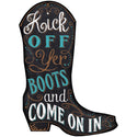 Kick Off Your Cowboy Boots Wall Decal