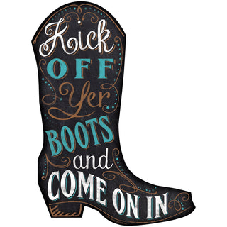 Kick Off Your Cowboy Boots Wall Decal