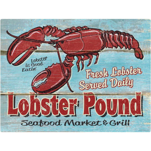 Lobster Pound Seafood Market Wall Decal