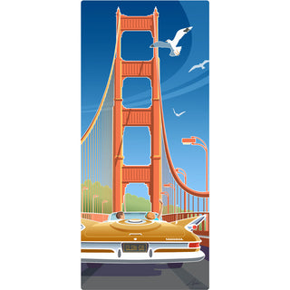 Golden Gate Bridge California Wall Decal