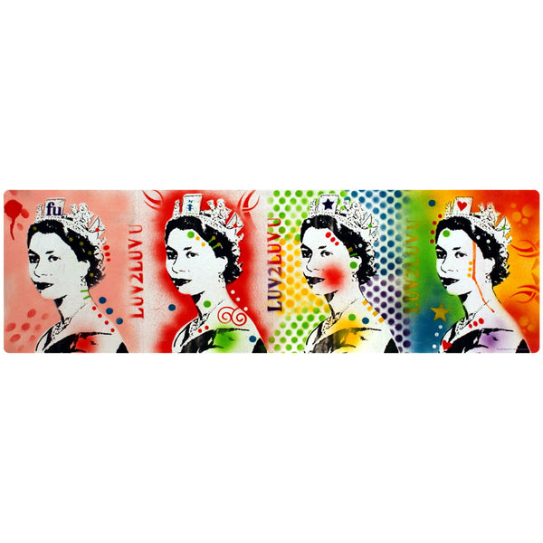 Queen Elizabeth Dean Russo Pop Art Wall Decal