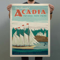 Acadia National Park Maine Ship Decal