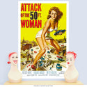 Attack of the 50 ft Woman Movie Wall Decal