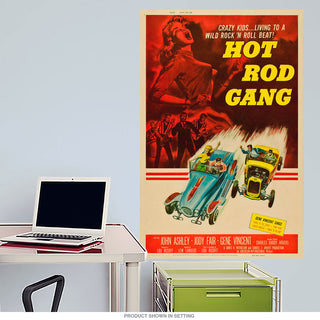 Hot Rod Gang Movie Ad Wall Decal