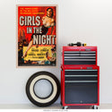 Girls in the Night Movie Ad Wall Decal